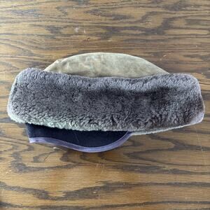 VTG NORTH KING J.J. SEIFTER & SONS USA DYED MOUTON LAMB FUR BROWN SZ. X -LARGE